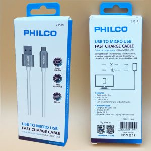 Cable V8-USB Philco