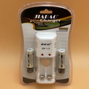 Cargador 2 Pilas c/pilas AAA o AA