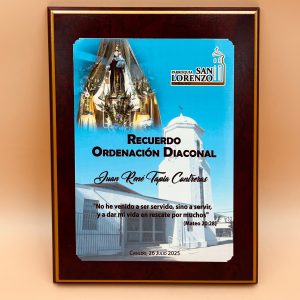 Retablo MDF Enchapado 15x20cm WD
