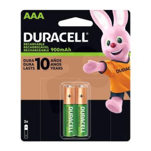 Pila Recargable AAA Duracell x2