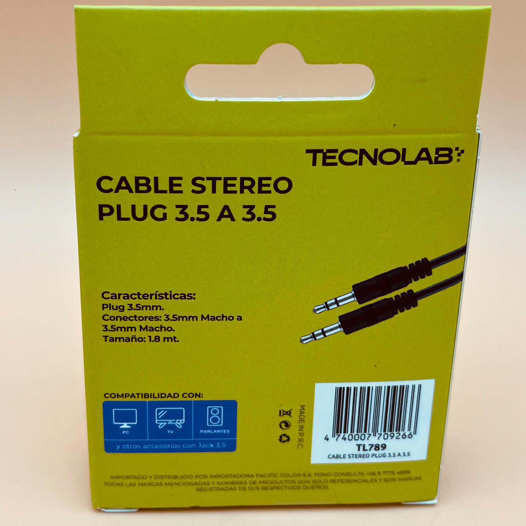 Cable Jack-Jack 3.5 MIC