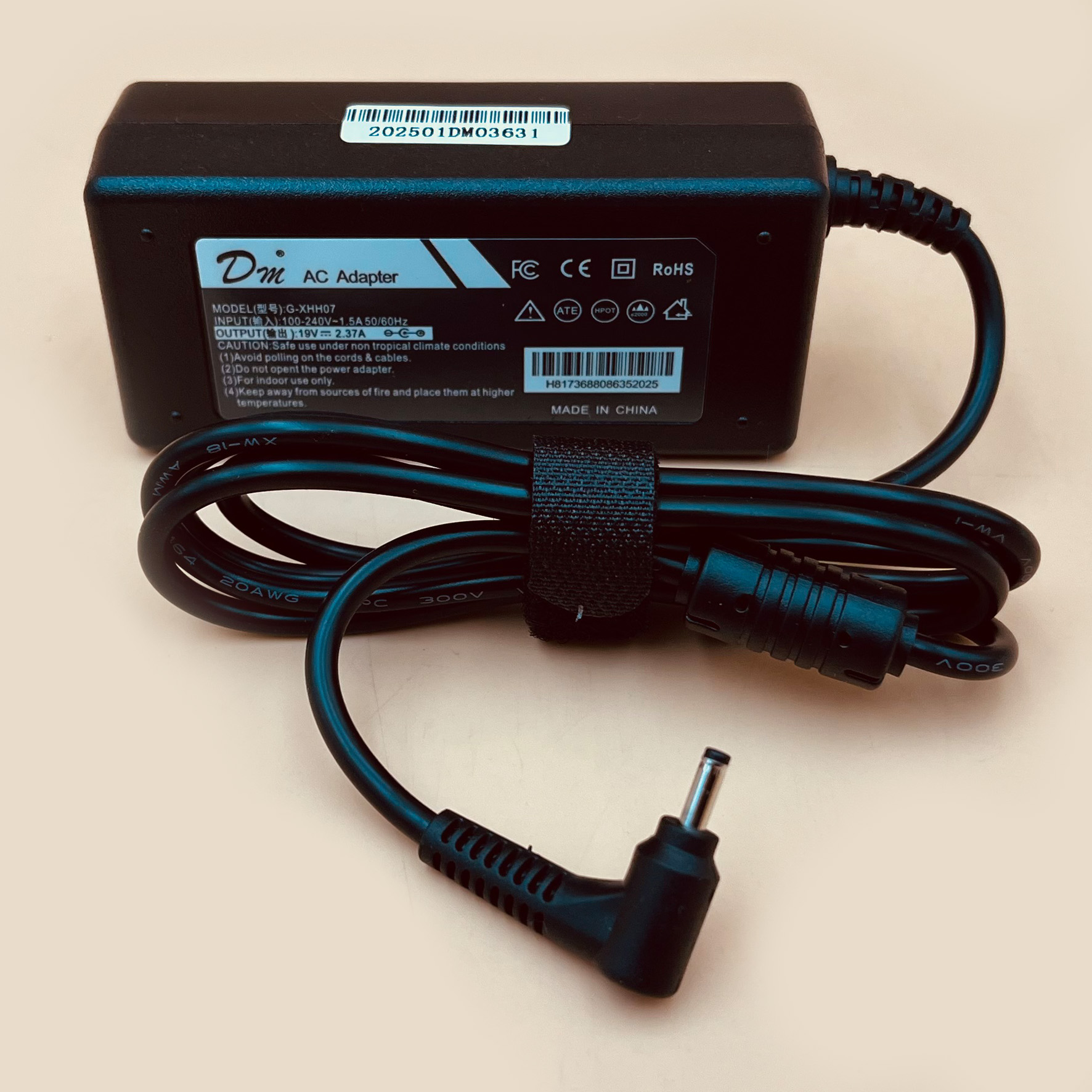 Cargador NTB 19.0V – 2.1A