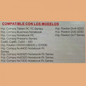 Cargador NTB(104) 18.5V – 3.5A Pin Central