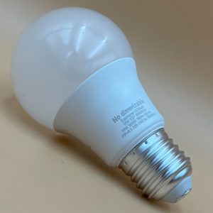 Ampolleta LED 10w Luz Cálida