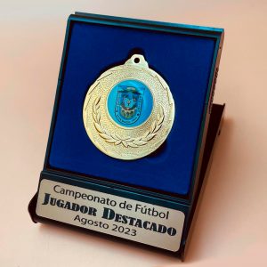 Medalla Estuche PVC