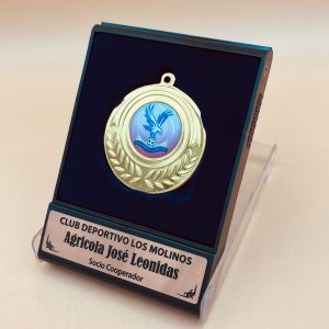 Medalla Estuche PVC