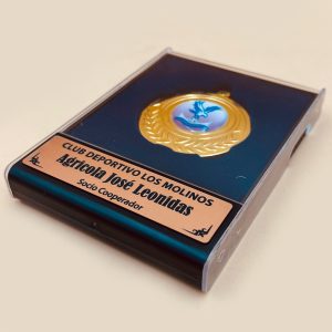 Medalla Estuche PVC
