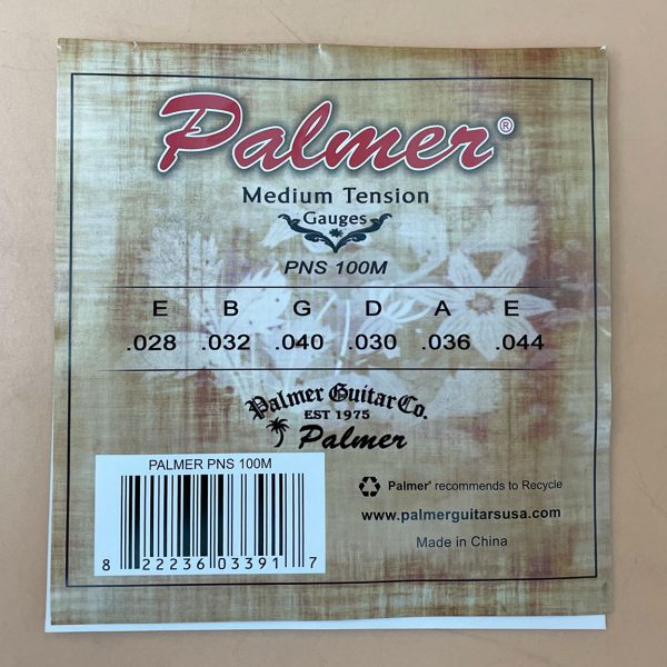 Cuerdas Guitarra Acústica Palmer - Imagen 3
