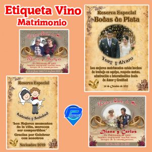 Adhesivos para Vino