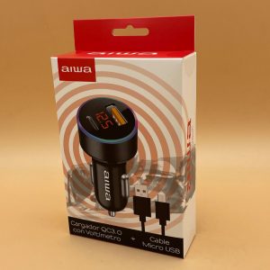 Cargador Auto USB a Tipo C