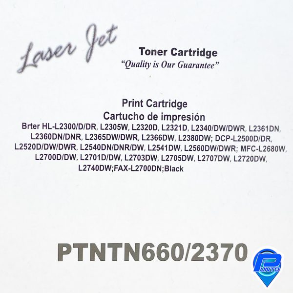 Toner HL2370  -  TN660 Brother Pacific Color - Imagen 2