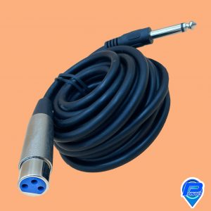 Cable Micrófono XLR – JACK 6.3  5.0mts