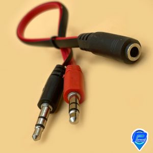 Adaptador Jack-Hembra a 2Jack Macho