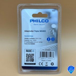 Adaptador Enchufe Triple