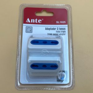 Adaptador Enchufe Triple