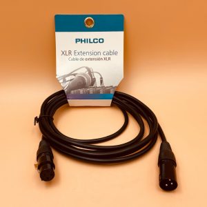 Cable XLR Macho-Hembra  3.0mts Balanceado