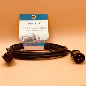 Cable XLR Macho-Hembra  5.0mts Balanceado