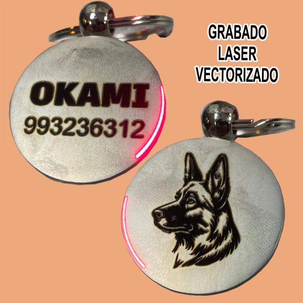 Llavero Metálico Macizo - Imagen 12