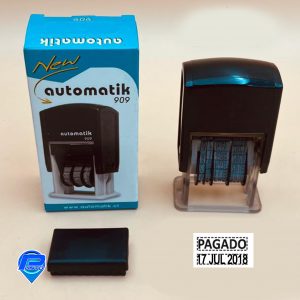 Timbre automático fechador 2×1,3mm. (909-DS)