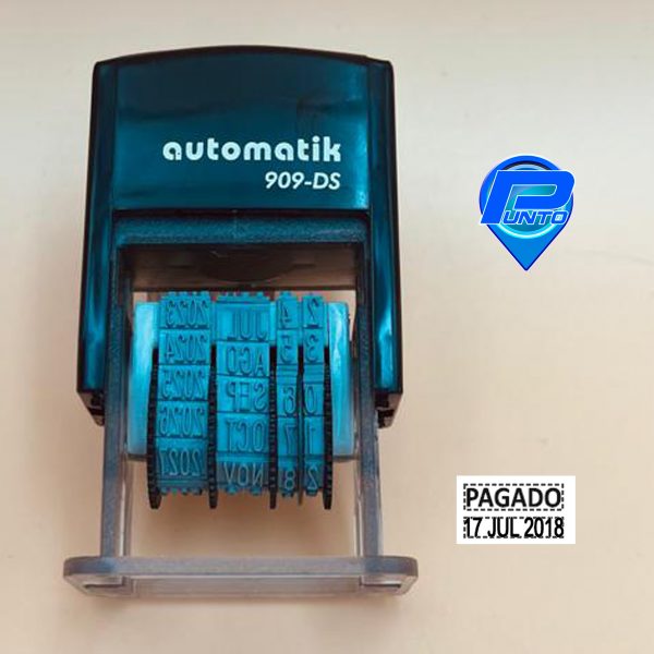 Timbre automático fechador 2x1,3mm. (909-DS) - Imagen 2