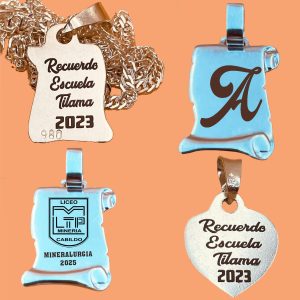 Grabado de Piochas y Medallas