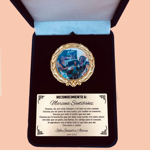 Medalla Estuche Terciopelo - Imagen 4