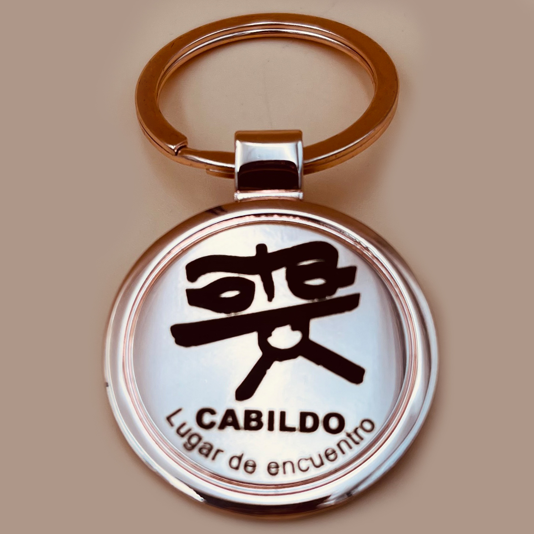 Llavero Cobre Circular K66