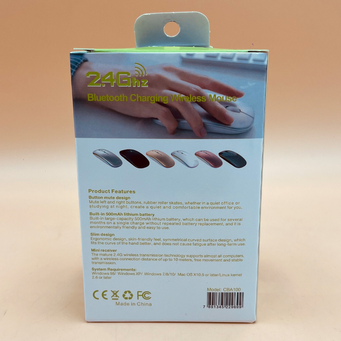 Mouse Inalámbrico Tipo C - Imagen 3