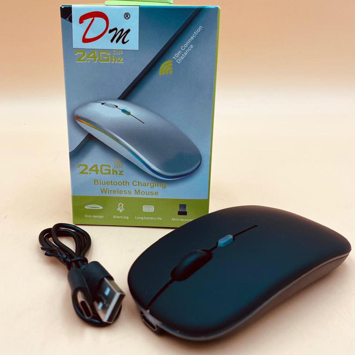 Mouse Inalámbrico Tipo C