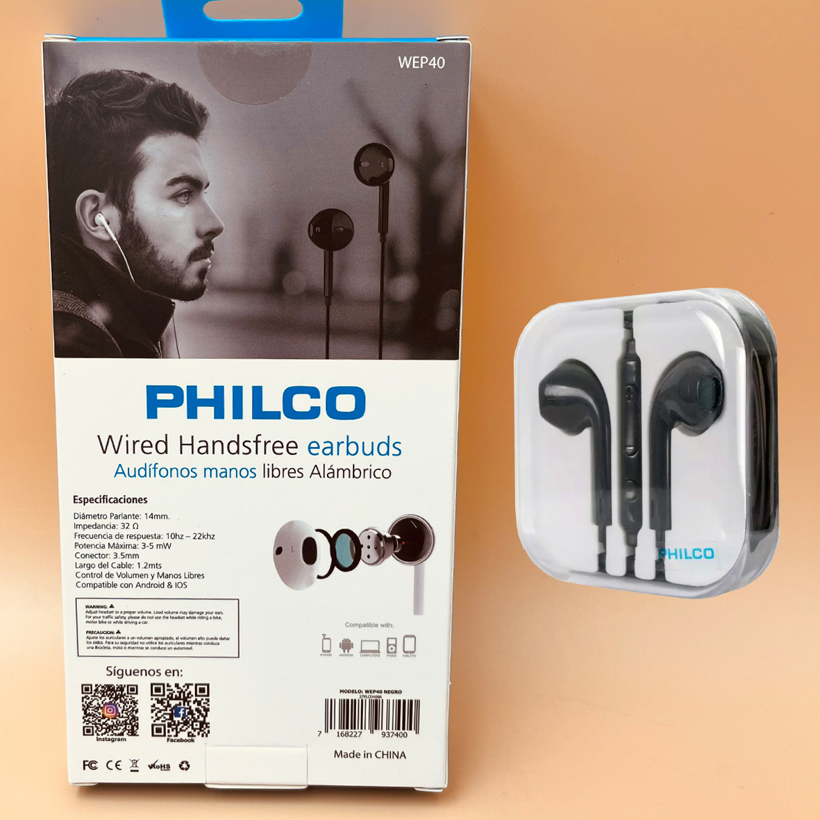 Audífonos Philco