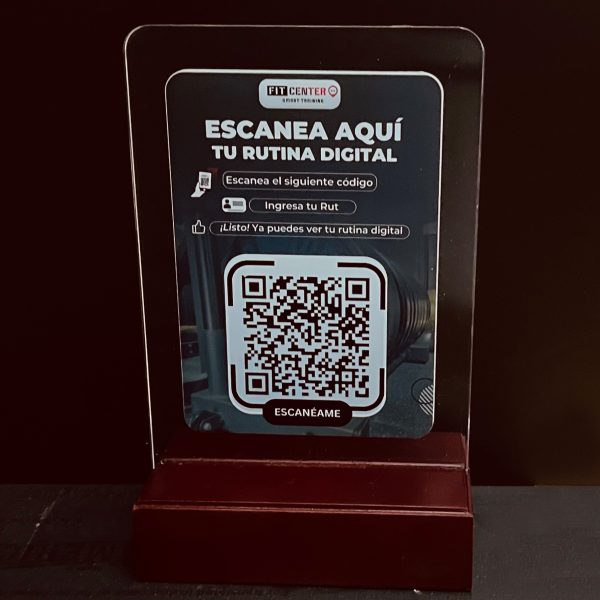 Pedestal Acrílico 23x12cm - Imagen 3