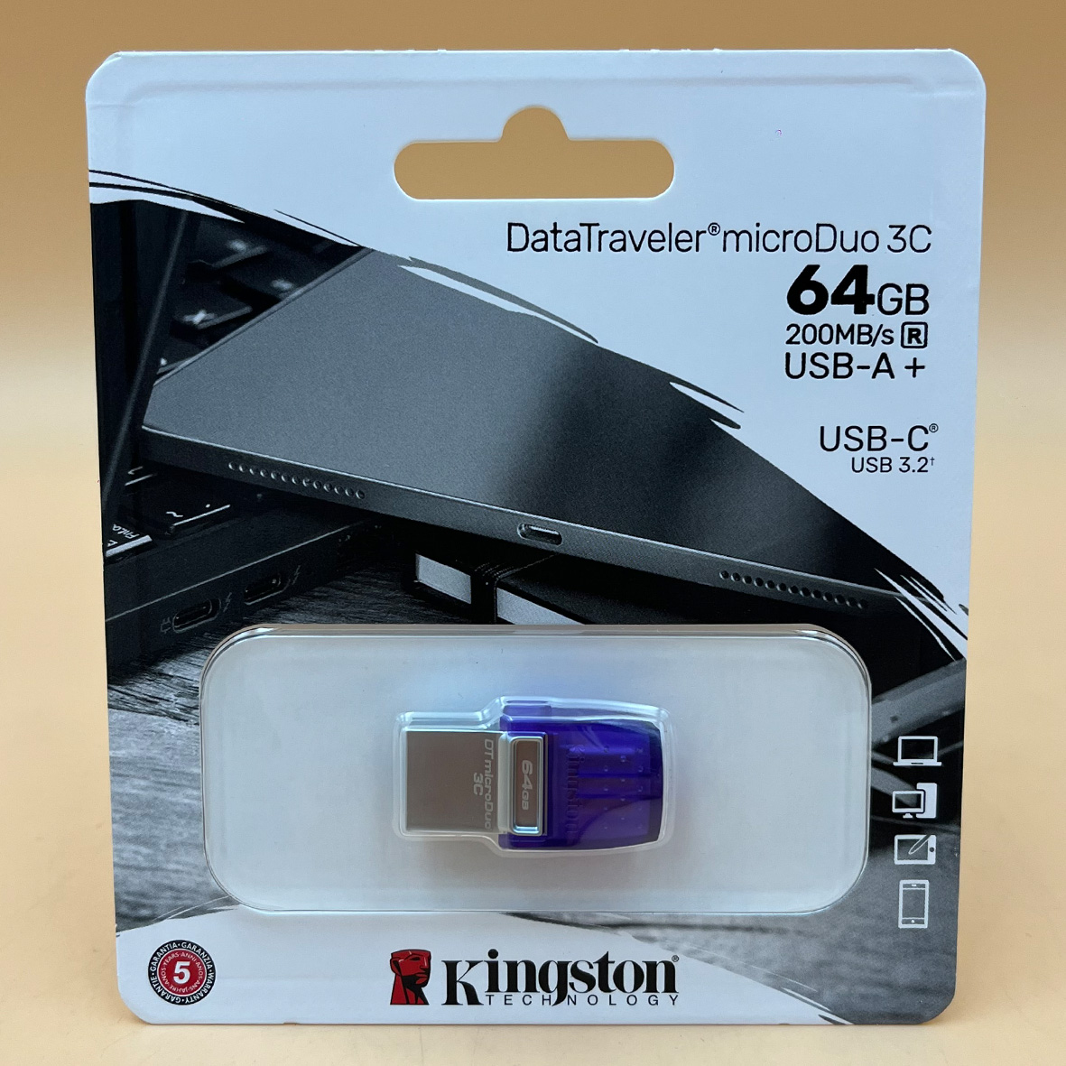 Pendrive 64GB Microduo
