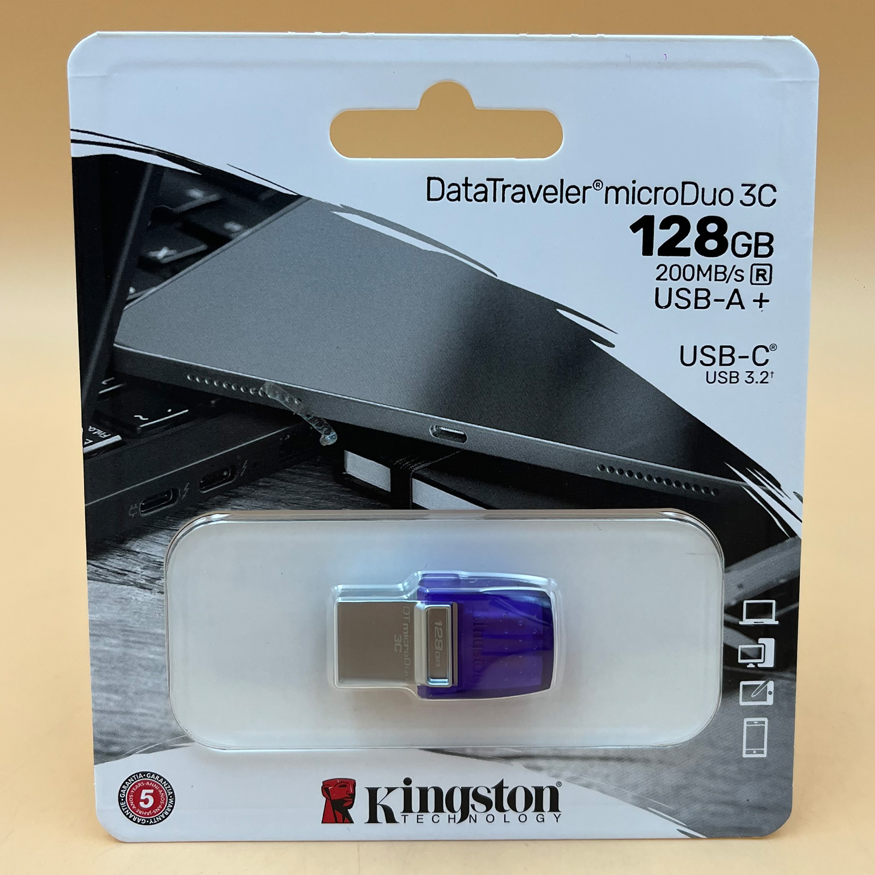Pendrive 128GB Microduo