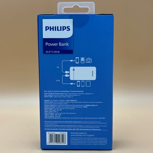 Power Bank 20.000 Philips - Imagen 2
