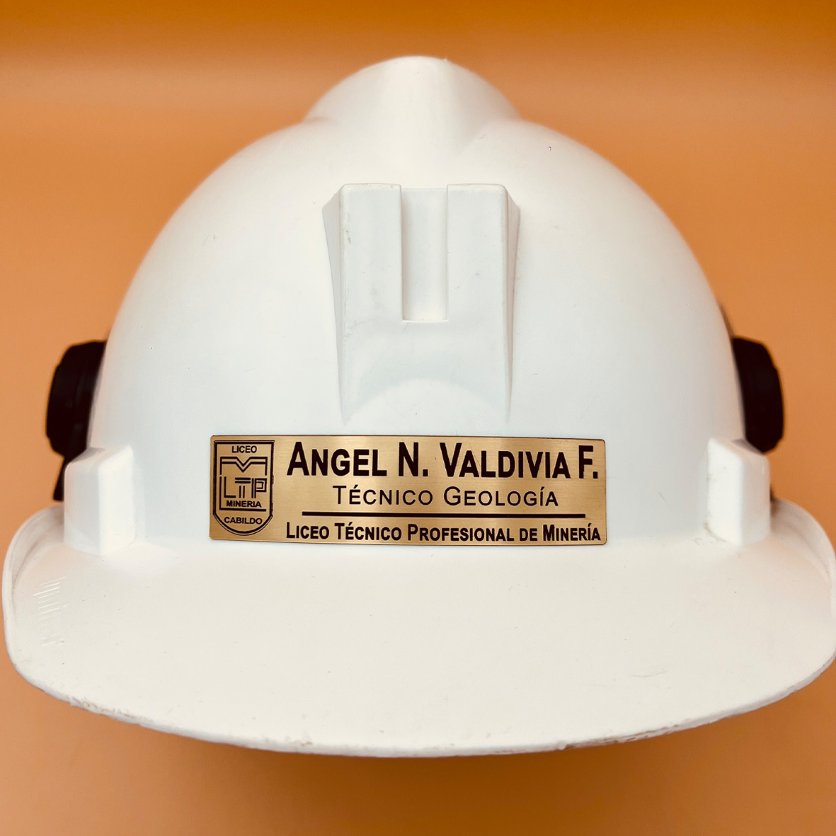 Placas para Casco Grabadas