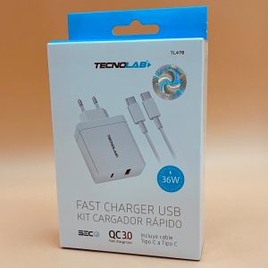 Cargador Tipo C 36W