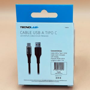 Cable Tipo C Carga Rápida