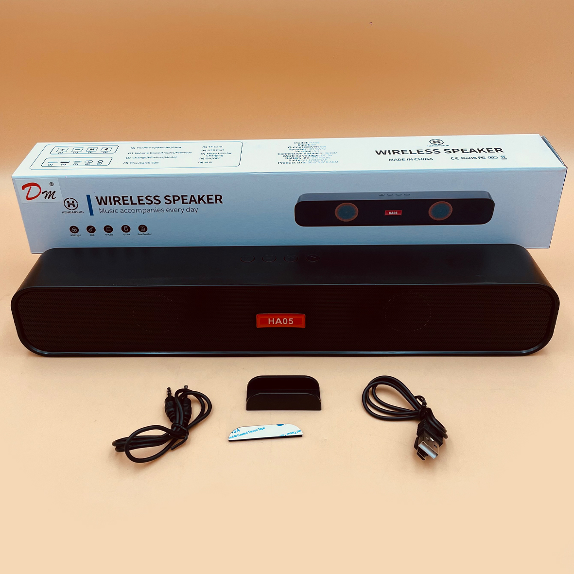 Parlante PC 2.0 Barra