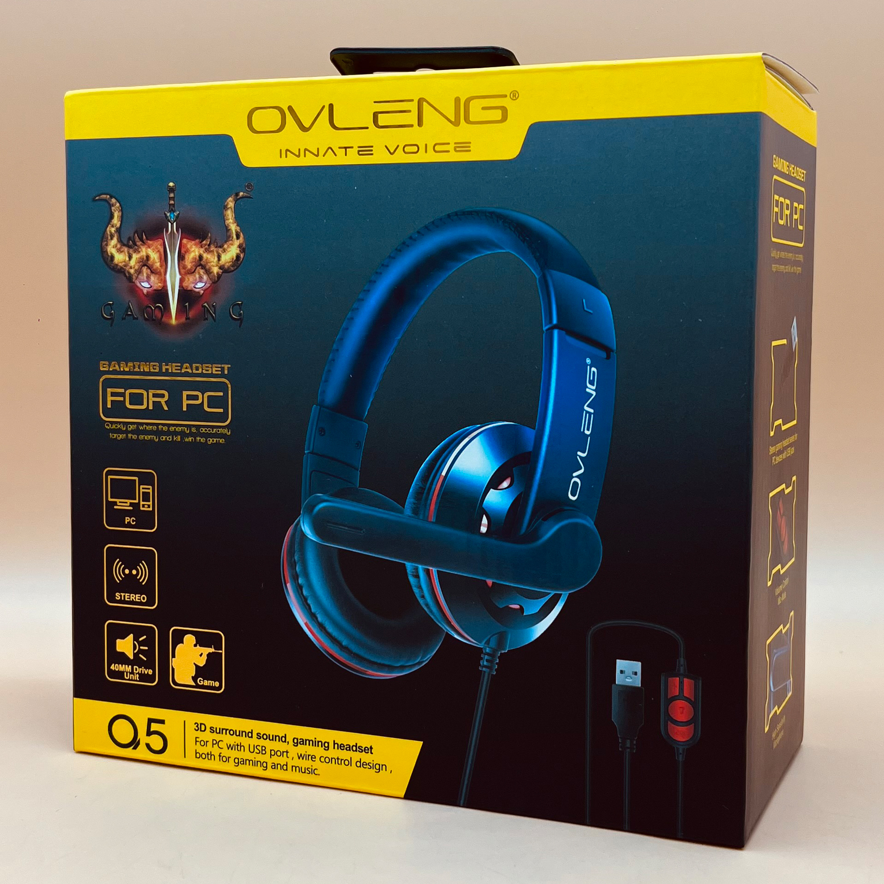 Audífonos Gamer USB Q5