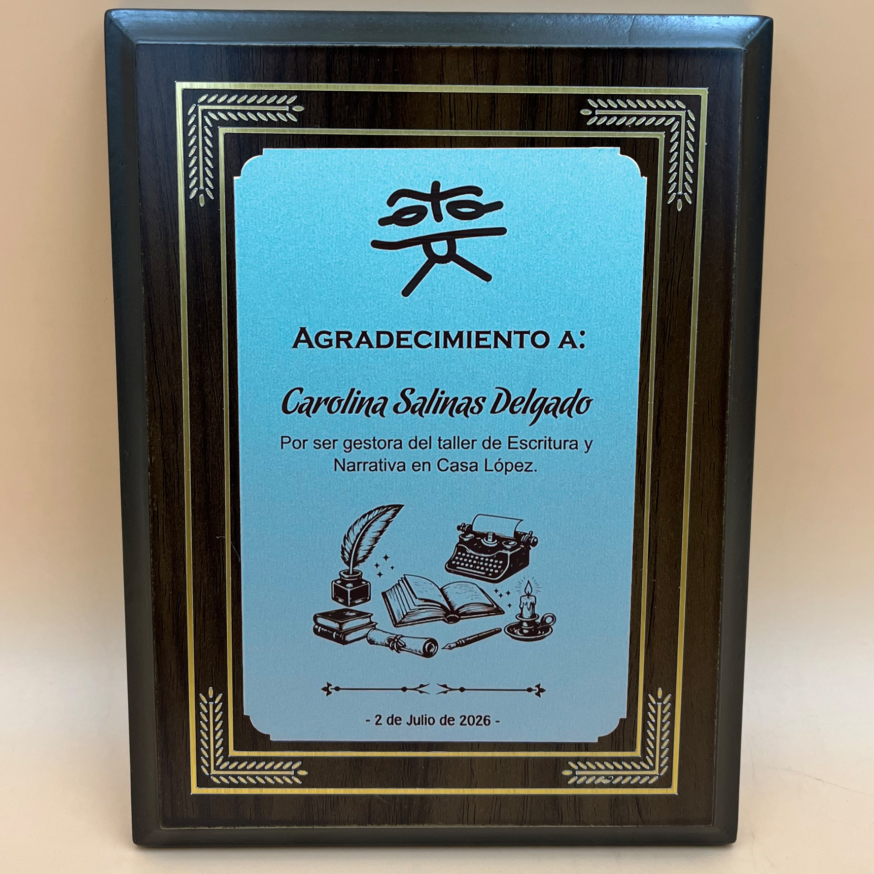 Retablo MDF Enchapado 15x20cm
