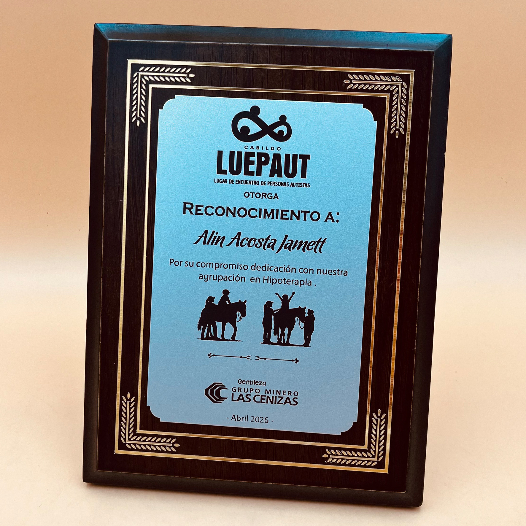 Retablo MDF Enchapado 15x20cm