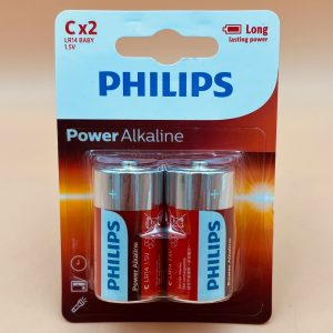 Pila C Philips x2