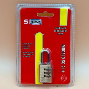 Candado con Clave 21mm