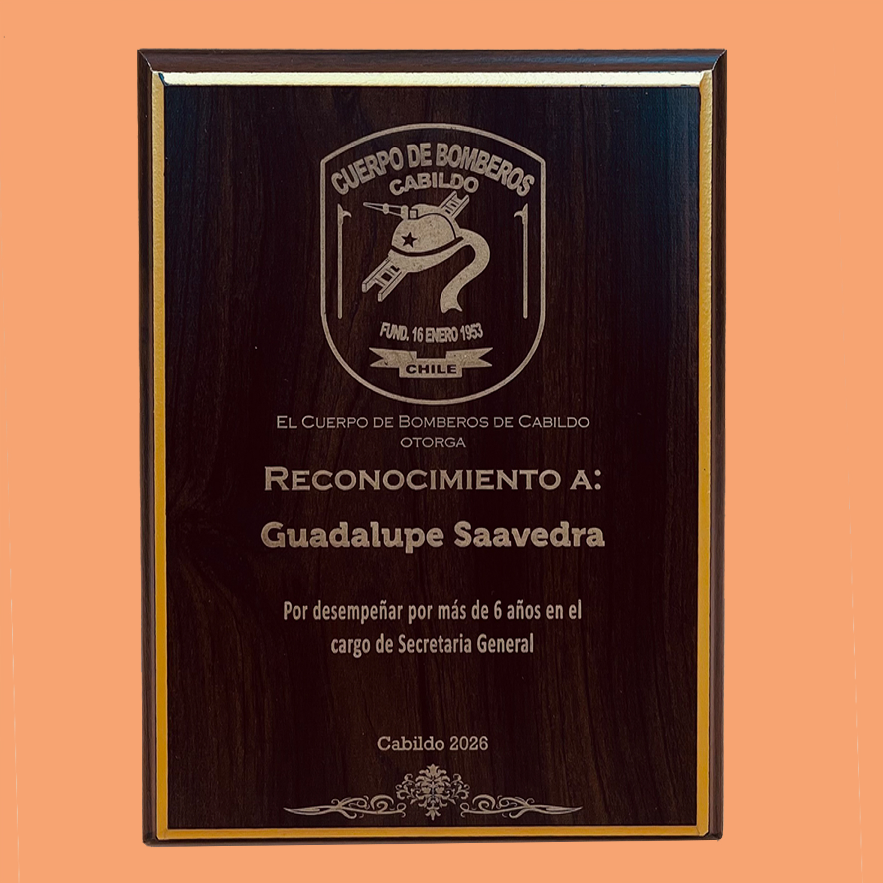 Retablo MDF Enchapado 23x30cm WD - Imagen 2
