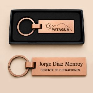 Llavero Placa Encobrizado K88