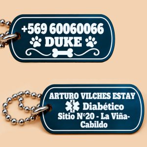Piocha de Identificación Personas, Mascotas  y otros