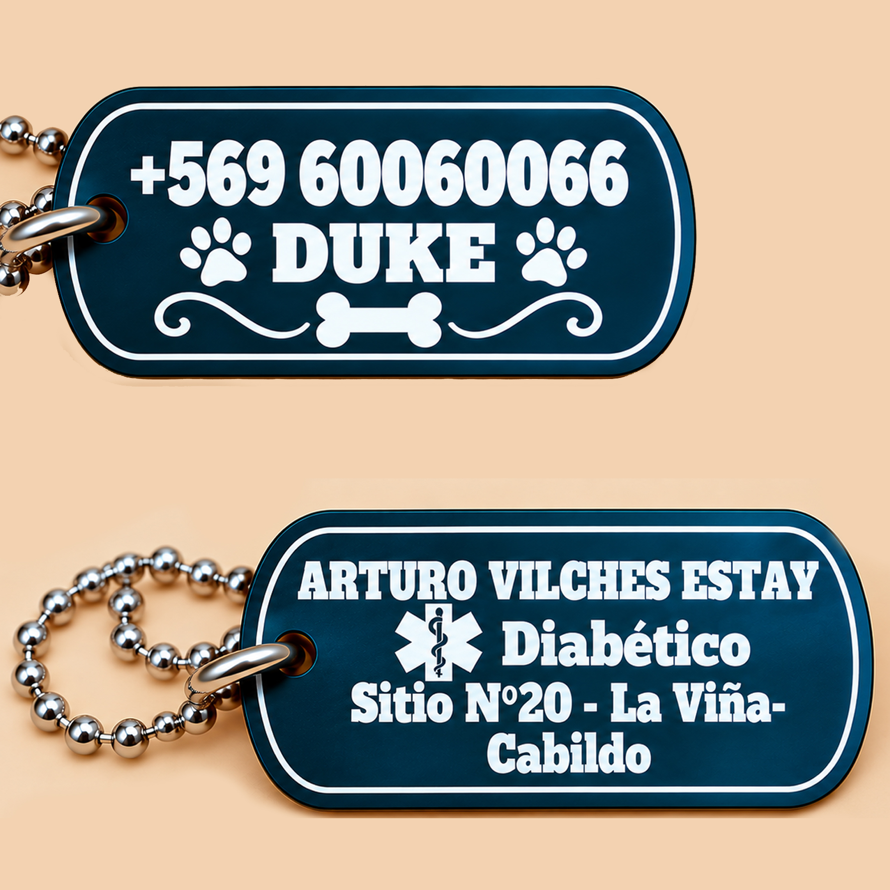 Piocha de Identificación